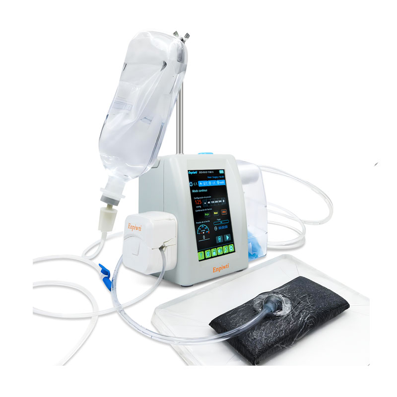 Negative pressure wound therapy system with irrigation