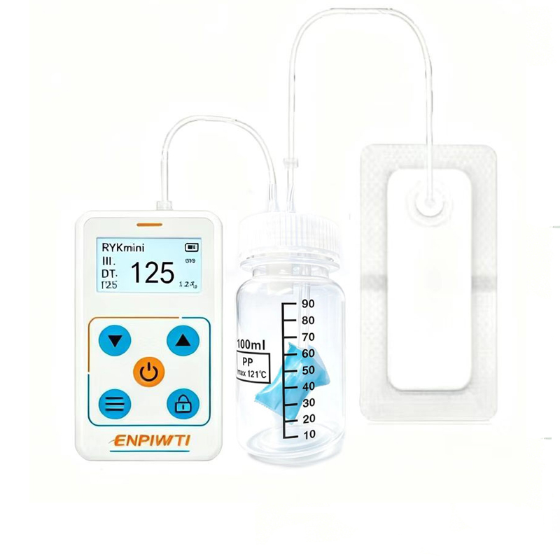 Negative pressure trauma treatment device